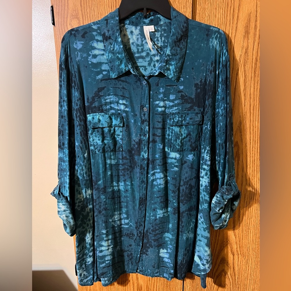 COMO VINTAGE Tunic Blouse